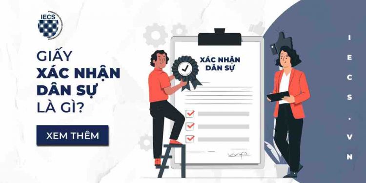 Giấy xác nhận dân sự là gì?