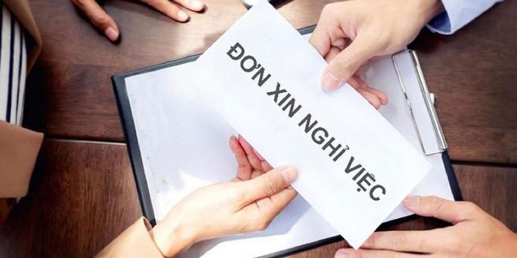  Đơn xin thôi việc của người lao động đến người sử dụng lao động