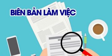 Biên bản làm việc đáp ứng được một số chỉ tiêu cố định