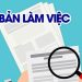 Biên bản làm việc đáp ứng được một số chỉ tiêu cố định