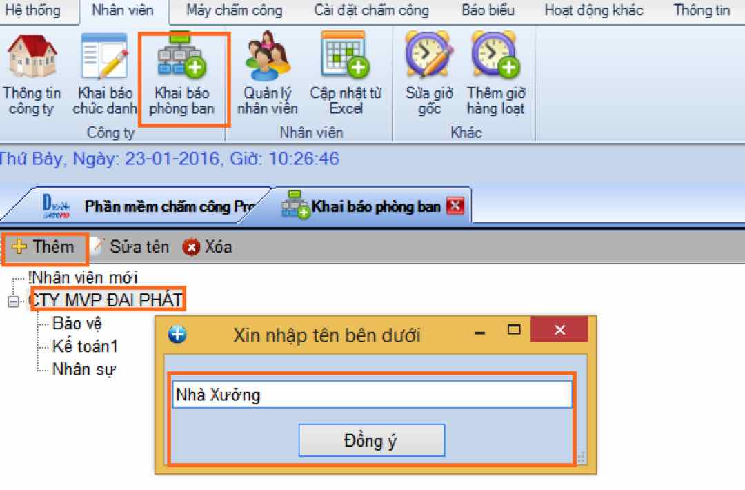 Những chức năng của phần mềm chấm công tiến tiến