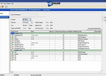 Các tính năng của phần mềm lương