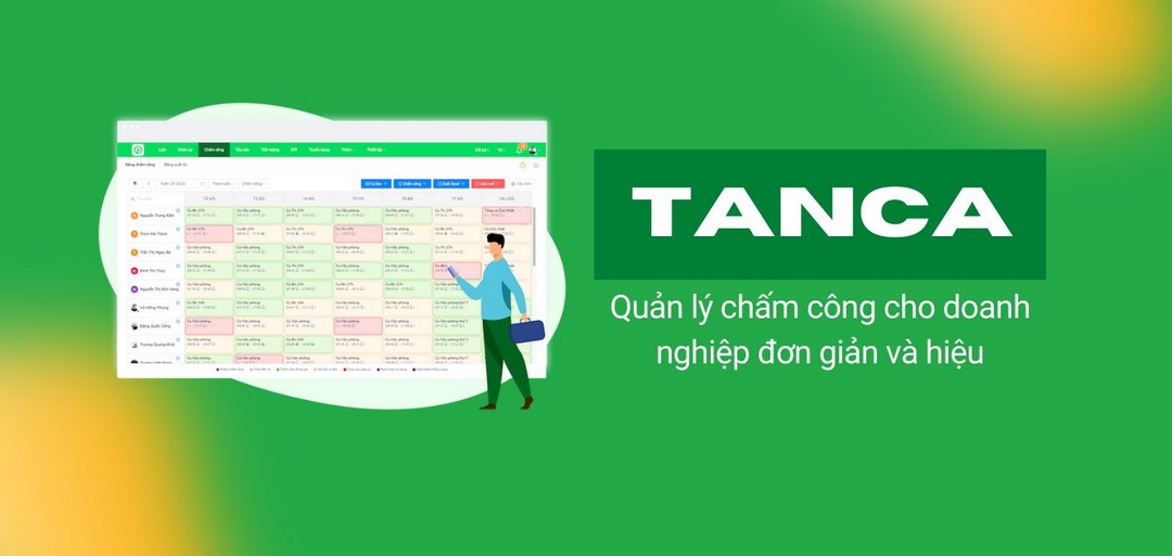 Phần mềm nhân sự tiền lương Tanca