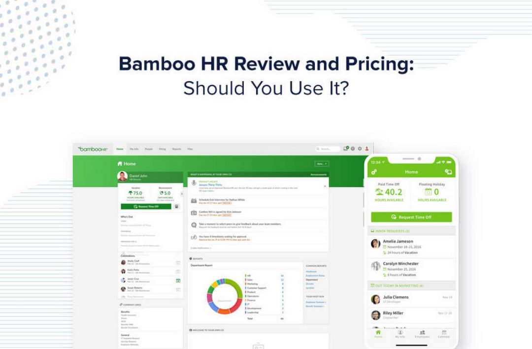 Phần mềm quản lý nhân sự online Bamboo HR
